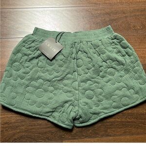 Flower printed shorts!